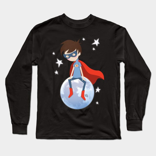 Superhero Long Sleeve T-Shirt by Madebykale